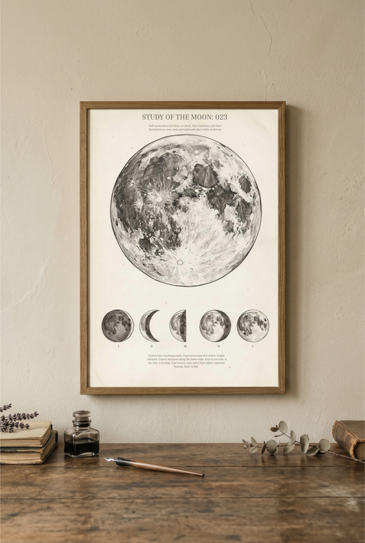 STUDY OF THE MOON: 023