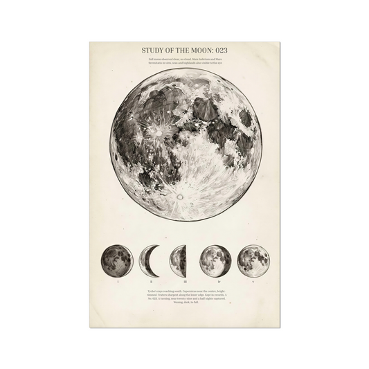 STUDY OF THE MOON: 023