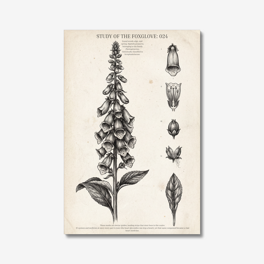 STUDY OF THE FOXGLOVE: 024